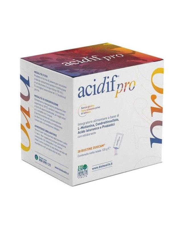 Acidif Pro 30 Bustine – Benessere Urinario e Flora Intestinale Acidif Pro 30 Bustine – Benessere Urinario e Flora Intestinale