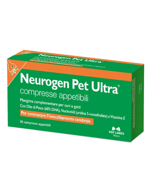 NEUROGEN PET ULTRA 30 Compresse - Mangime complementare per cani e gatti