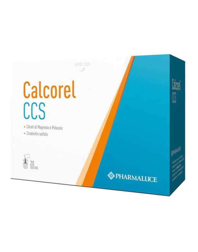 Calcorel CCS 20 Bustine - Benessere Quotidiano