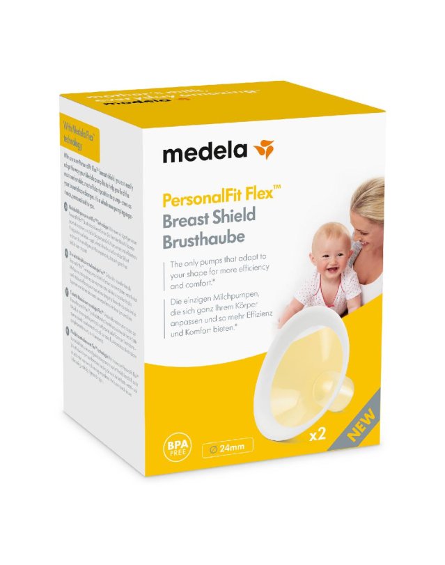 Medela Coppa Per Il Seno PersonalFit Flex 24 mm - 2 Pezzi