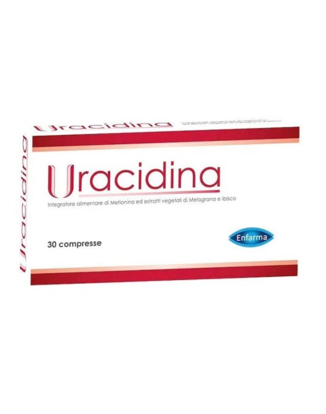 Uracidina 30 Compresse – Benessere delle Vie Urinarie (Drenaggio Liquidi) Uracidina 30 Compresse – Benessere delle Vie Urinarie (Drenaggio Liquidi)