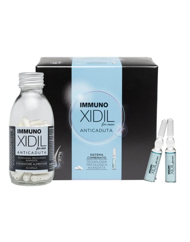 IMMUNOXIDIL*Kit U 60Cps+15Fl.