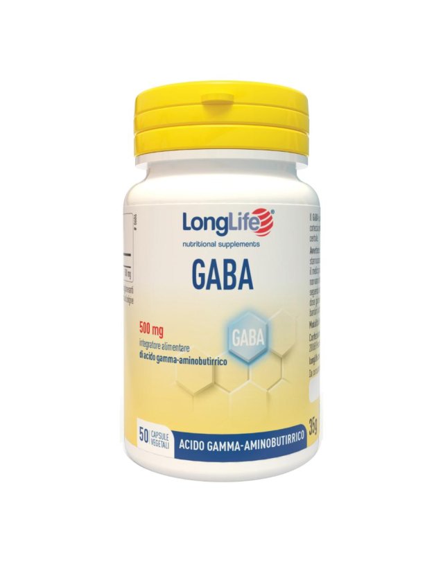 LONGLIFE GABA 500mg 50 Cps