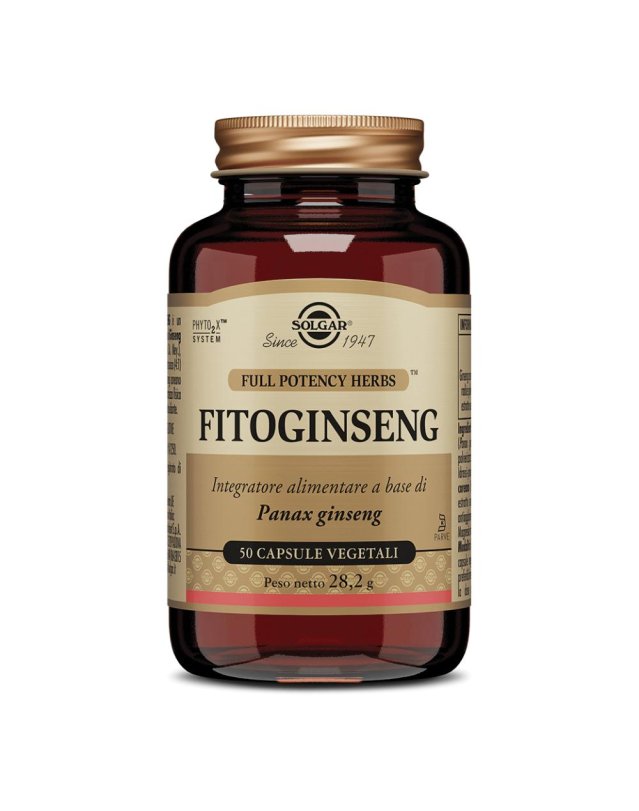 FITOGINSENG 50 Cps Veg.SOLGAR