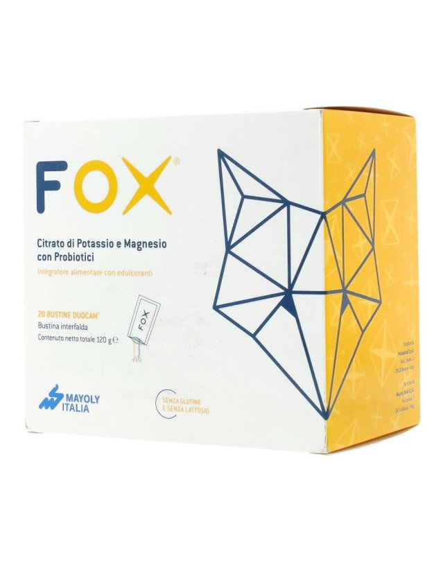 Biohealth Fox 20 Bustine Duocam - Equilibrio Flora Intestinale Biohealth Fox 20 Bustine Duocam - Equilibrio Flora Intestinale