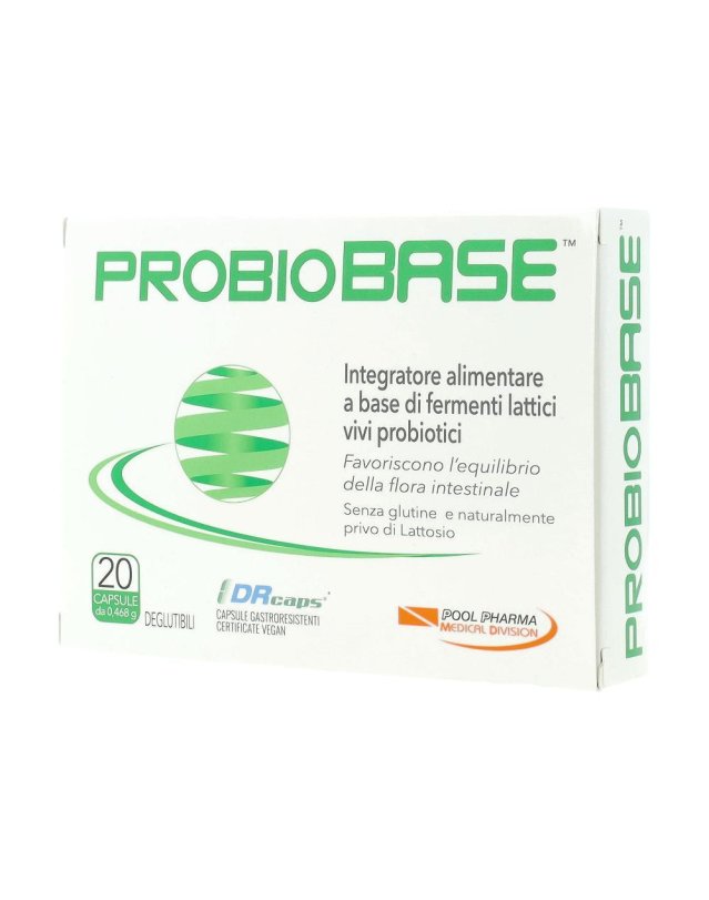 ProbioBase 20 Capsule - Equilibrio Flora Intestinale ProbioBase 20 Capsule - Equilibrio Flora Intestinale
