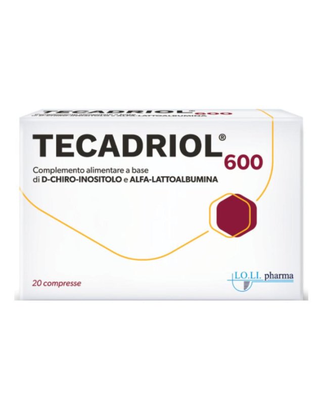 TECADRIOL*600 20 Cpr