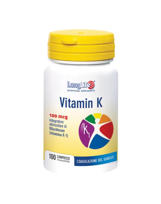 LONGLIFE VITAMIN K 100CPR