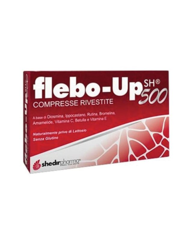 Shedir Flebo-Up SH 500 30 Compresse Shedir Flebo-Up SH 500 30 Compresse