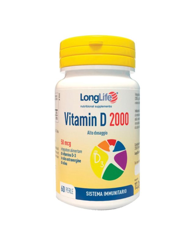 LONGLIFE VIT*D 2000UI 60 Perle