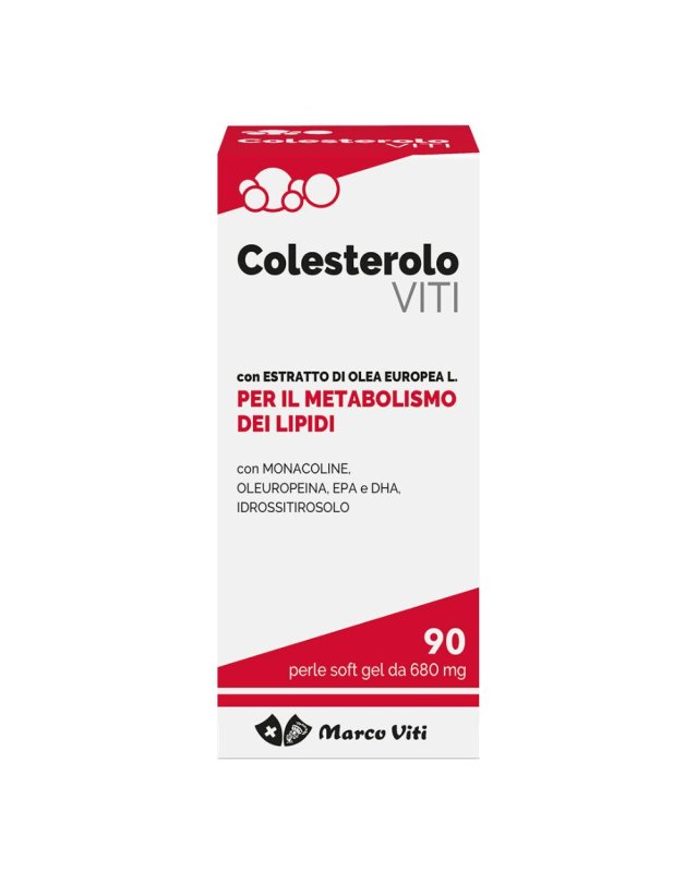  Colesterolo Viti 90 perle- Integratore per il Colesterolo 