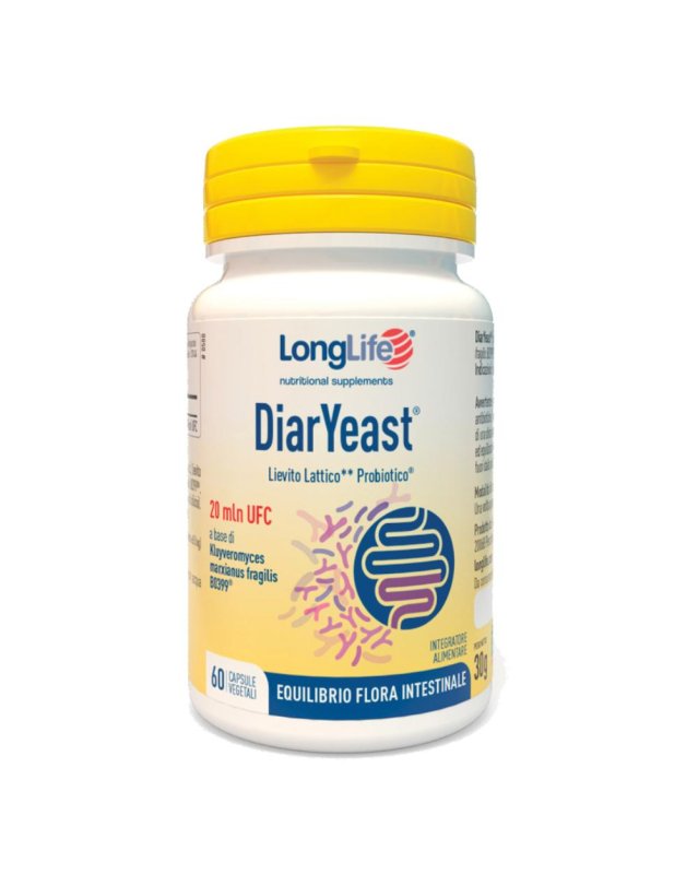 LONGLIFE DIARYEAST 60CPS VEG