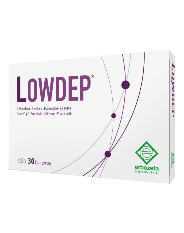 Lowdep 30 compresse- Integratore per il Sistema Nervoso