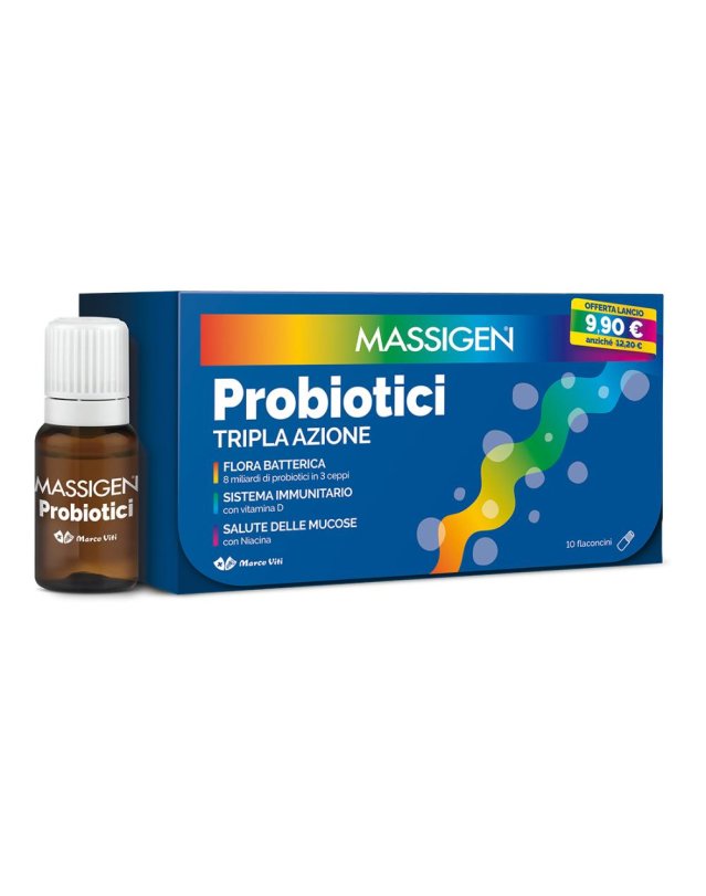 MASSIGEN Probiotici 10x8ml