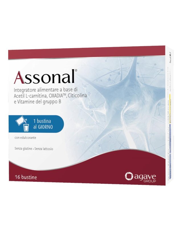 Assonal Integratore Alimentare 16 Bustine Sistema Nervoso Assonal Integratore Alimentare 16 Bustine Sistema Nervoso
