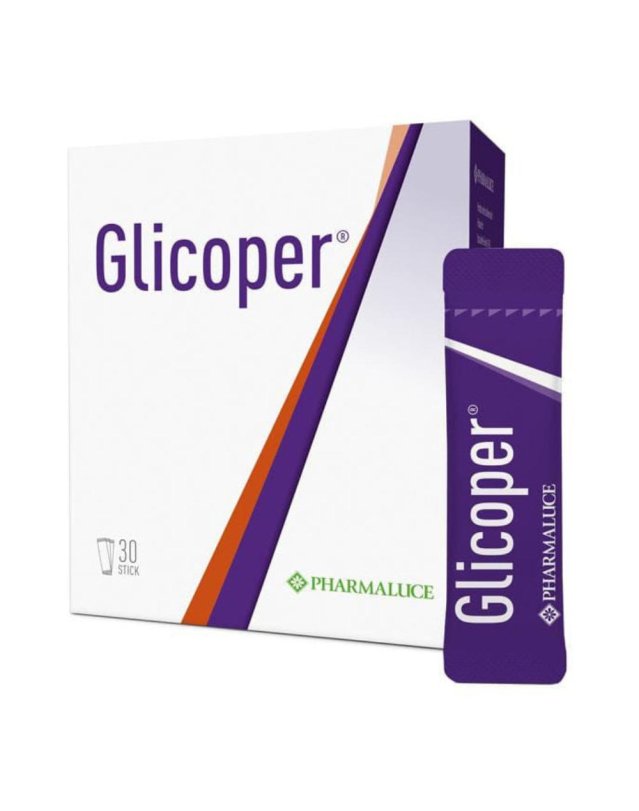 Pharmaluce Glicoper Integratore Alimentare 30 Stick Pharmaluce Glicoper Integratore Alimentare 30 Stick