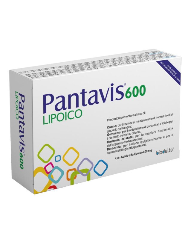 PANTAVIS 600 Lipoico 30 Cpr