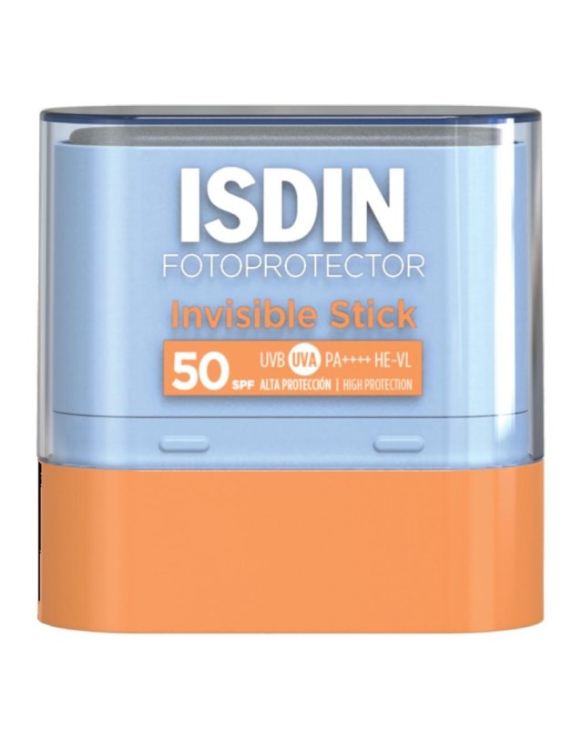 ISDIN FOTOPROTECTOR INVISIBLE Stick 10g - Alta Protezione Solare fp 50+
