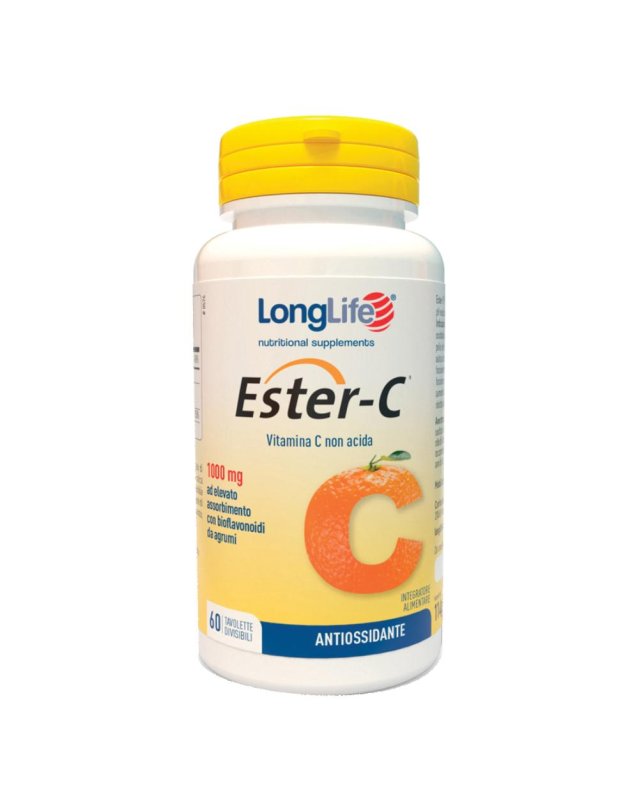 LONGLIFE ESTER C 1000MG 60TAV