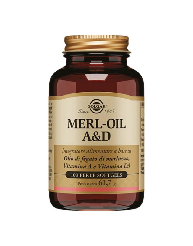 MERL-OIL A&D 100Perle SOLGAR