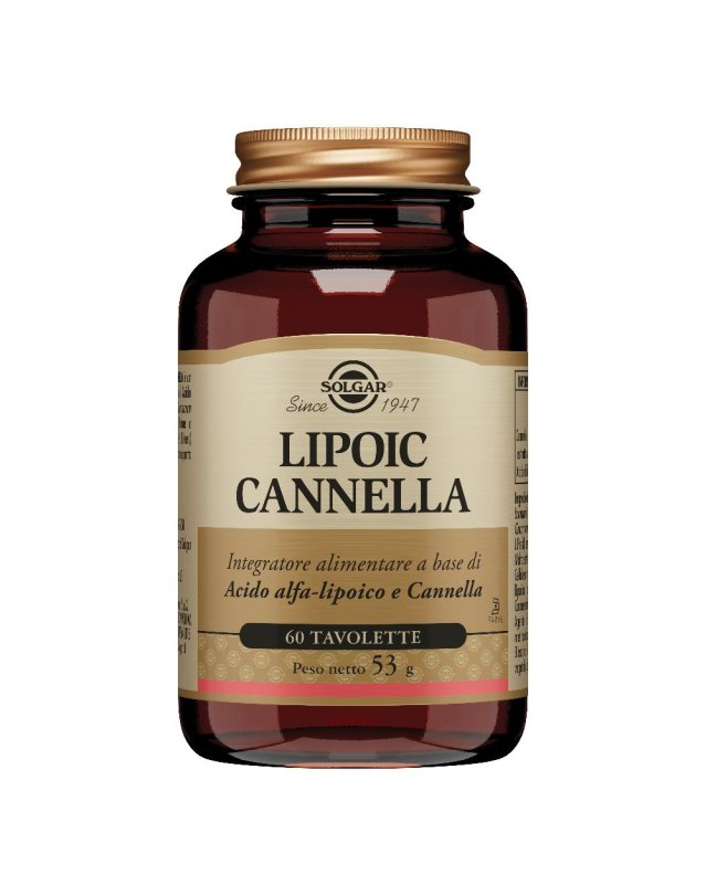 LIPOIC Cannella 60 Cps SOLGAR