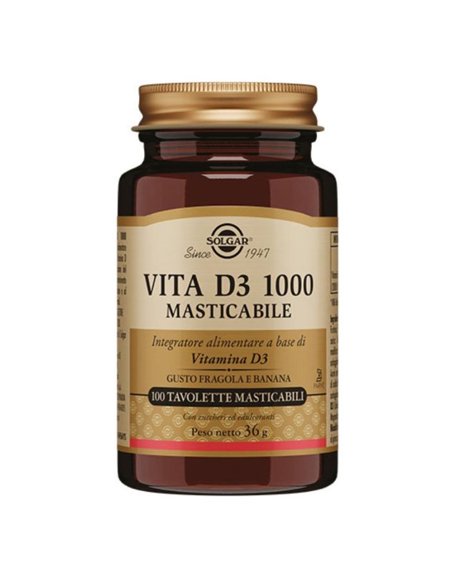 VITA D3*1000 100Tav.SOLGAR