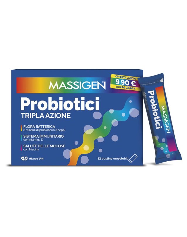 MASSIGEN Probiotici 12Stick