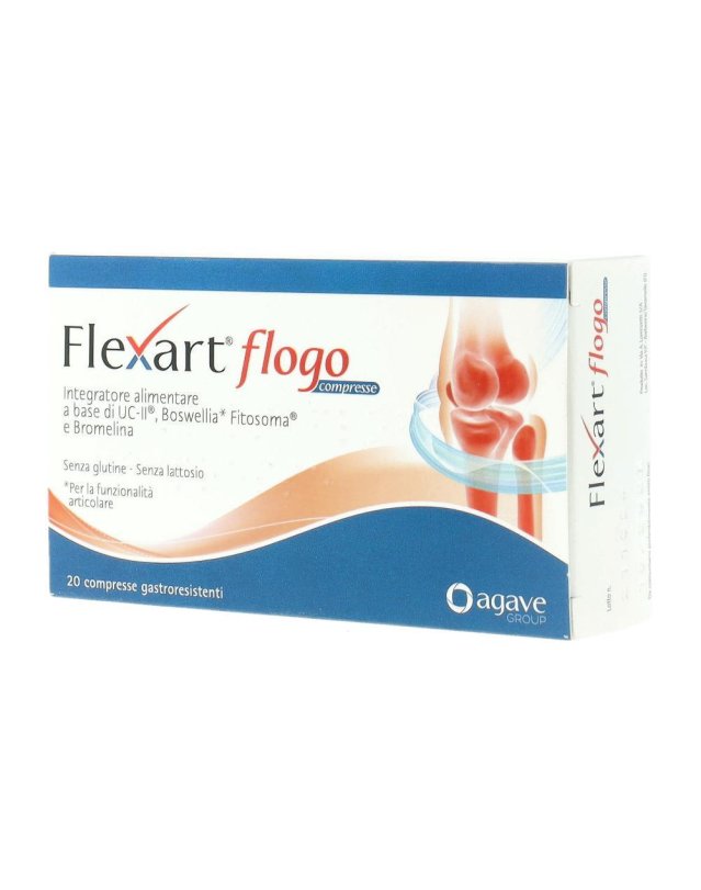 Flexart Flogo 20 Compresse per Funzione Articolare Flexart Flogo 20 Compresse per Funzione Articolare