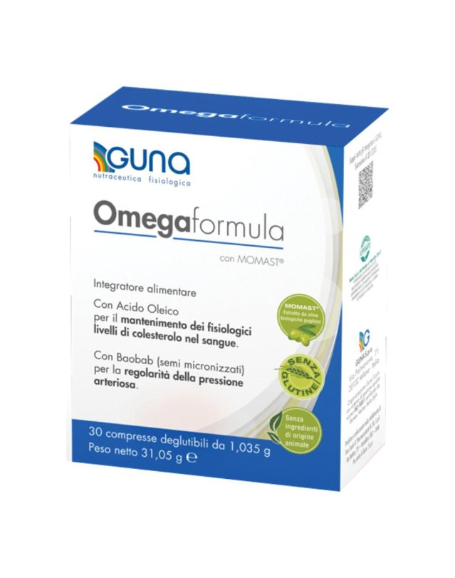 Omegaformula 30 compresse-  Integratore per il Colesterolo e il Cuore 