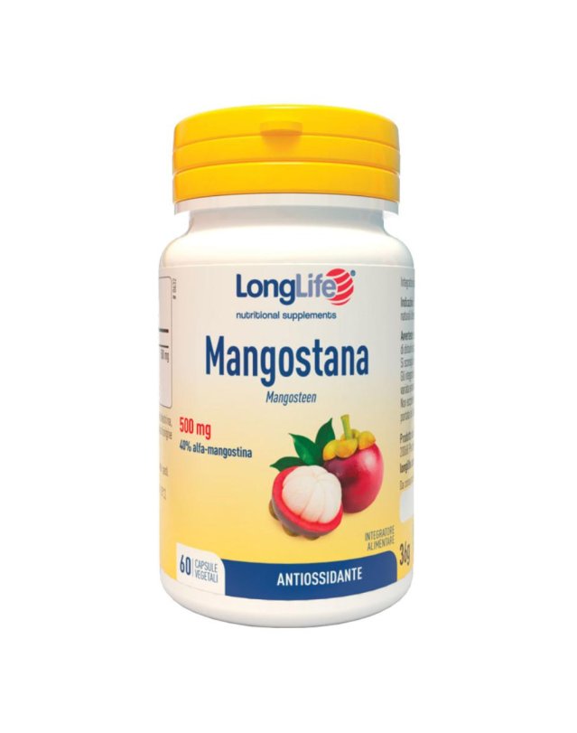 LONGLIFE MANGOSTANA 500MG 60CPS