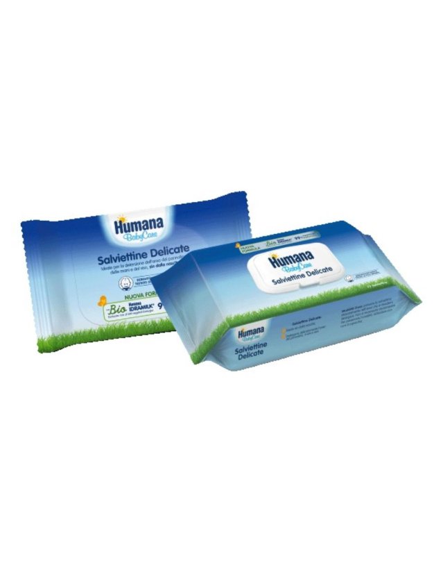 HUMANA BC SALVIETTE 72PZ HUMANA BC SALVIETTE 72PZ