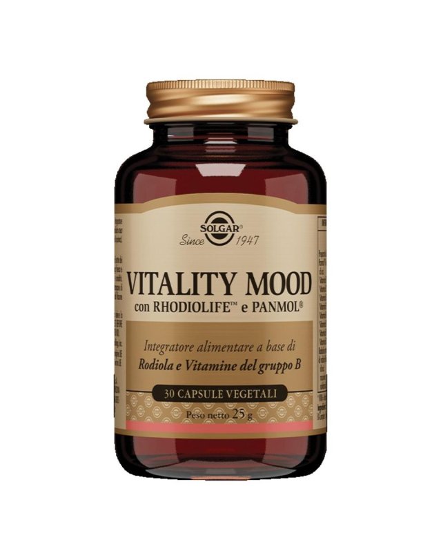 VITALITY MOOD 30 Cps SOLGAR