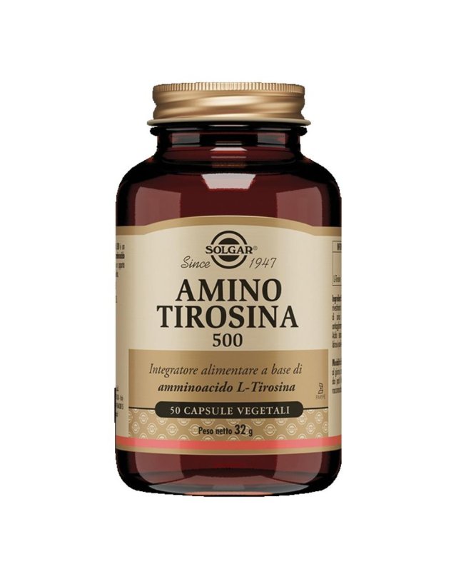 AMINO TIROSINA 500 50CpsSOLGAR