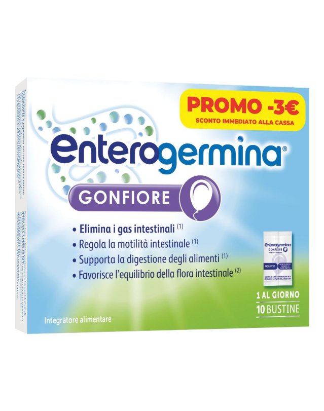 ENTEROGERMINA GONFIORE 10BU PR