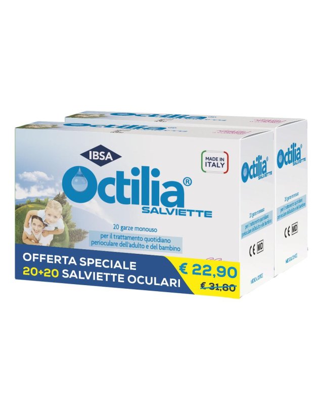 OCTILIA SALVIETTE BIPACK 20+20 OCTILIA SALVIETTE BIPACK 20+20
