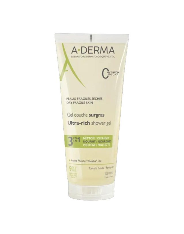 ADERMA DETERG.GEL DOCC VI/COR 20
