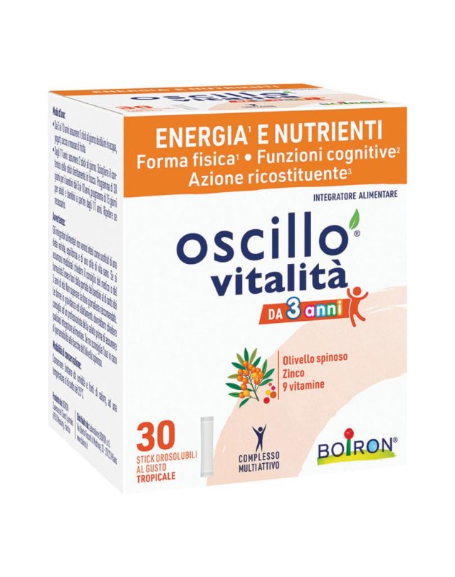 OSCILLO VITALITA' 3+ 30STICK OSCILLO VITALITA' 3+ 30STICK
