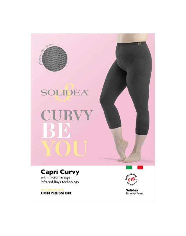BE YOU CAPRI CURV NERO S-XL BE YOU CAPRI CURV NERO S-XL