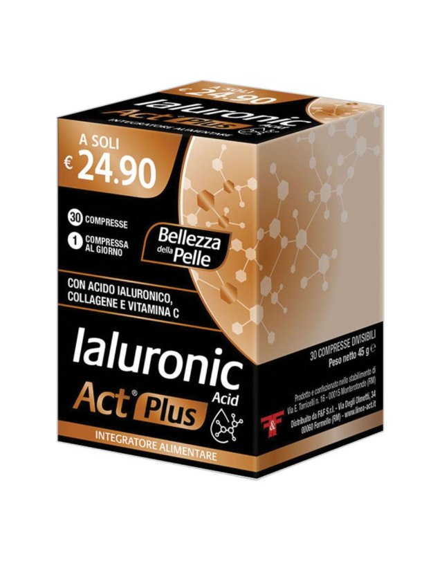 IALURONIC ACID ACT PLUS 30CPR