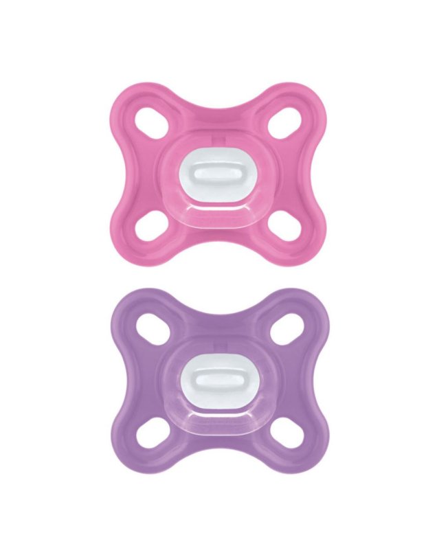 MAM COMFORT 0-3M SIL FEMM 2PZ