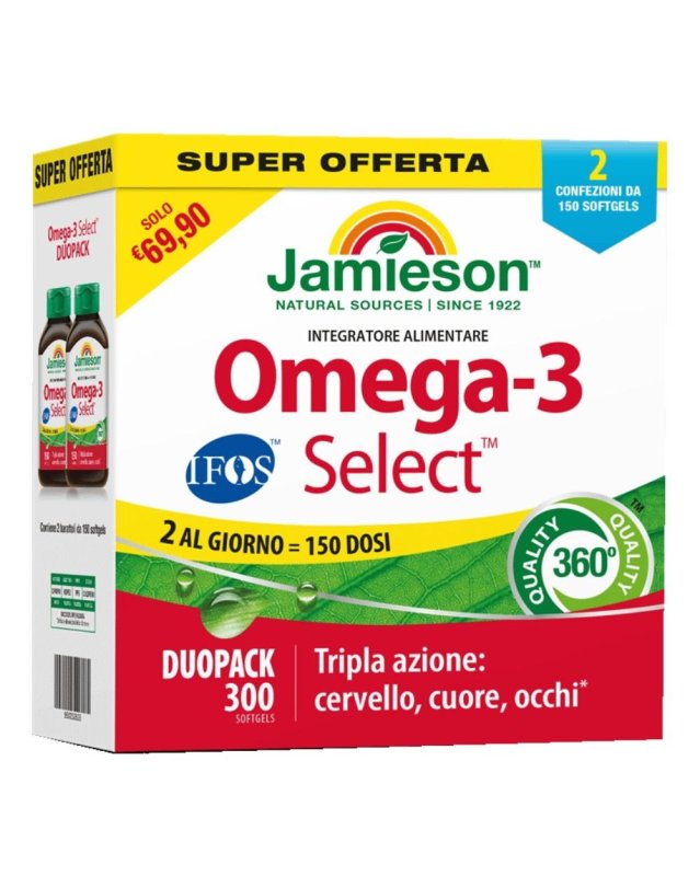 JAMIESON OMEGA3 SEL IFOS150SOF JAMIESON OMEGA3 SEL IFOS150SOF