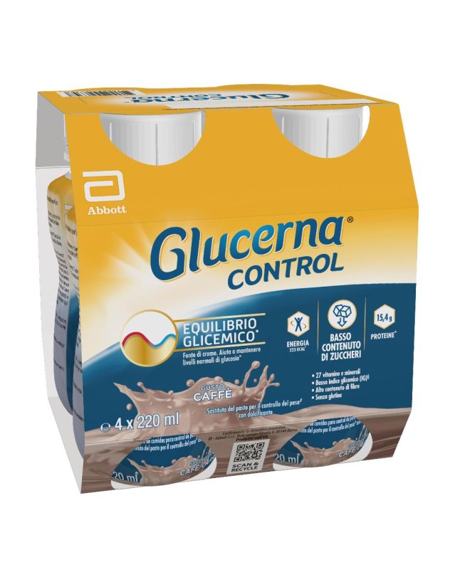 GLUCERNA CONTROL CAFFE 4X220ML GLUCERNA CONTROL CAFFE 4X220ML