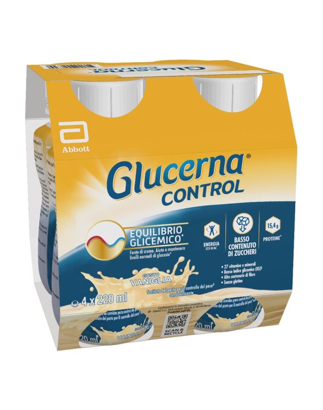 GLUCERNA CONTROL VAN 4X220ML GLUCERNA CONTROL VAN 4X220ML