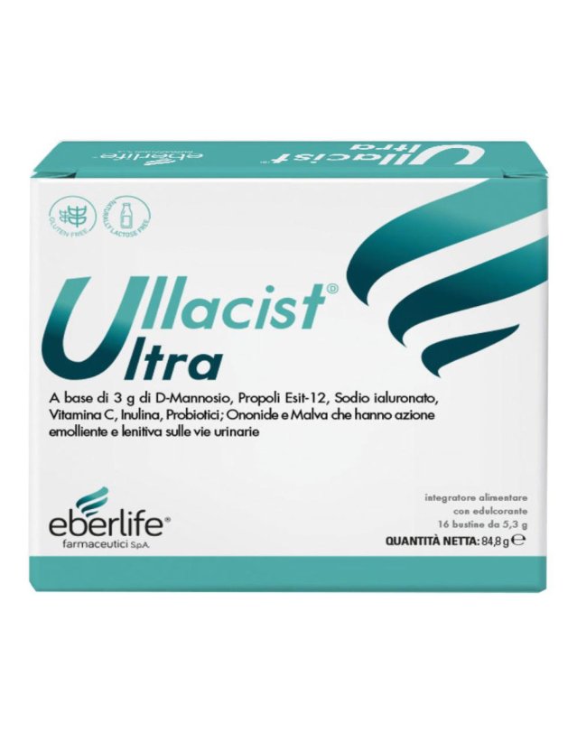 Eberlife Ullacist Ultra 16 Bustine - Benessere Vie Urinarie