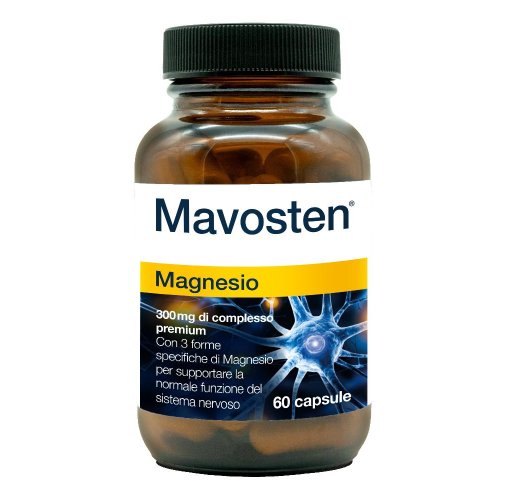 Mavosten Magnesio 60 Capsule - Funzione Muscolare Mavosten Magnesio 60 Capsule - Funzione Muscolare