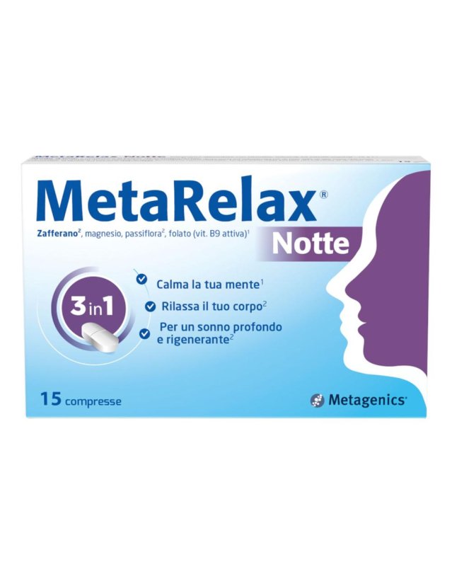 METARELAX NOTTE 15CPR