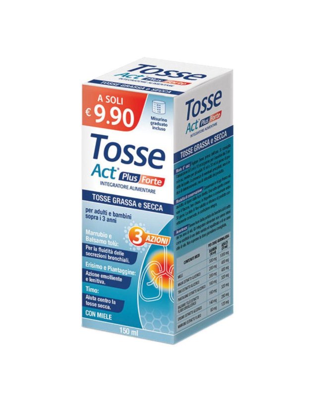 TOSSE ACT Plus Forte 150ml TOSSE ACT Plus Forte 150ml
