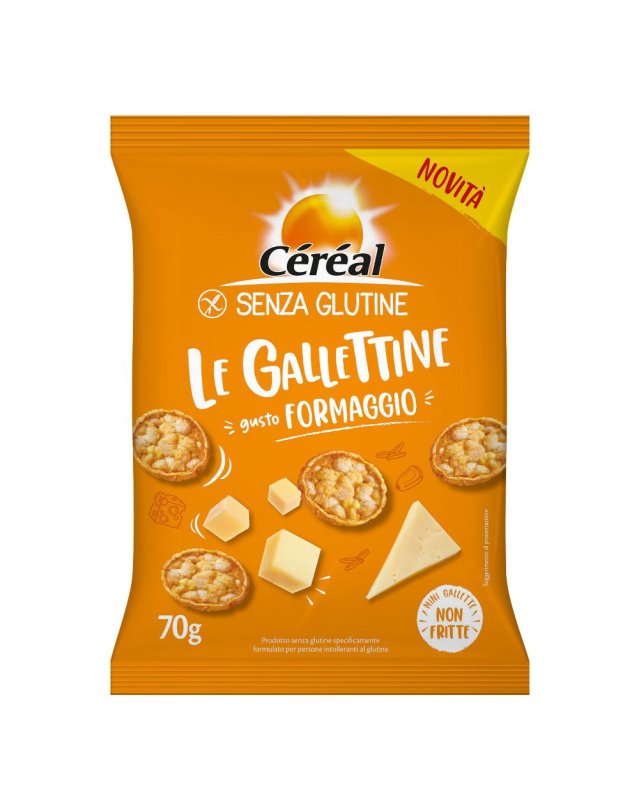 CEREAL Gallettine Formaggio70g CEREAL Gallettine Formaggio70g