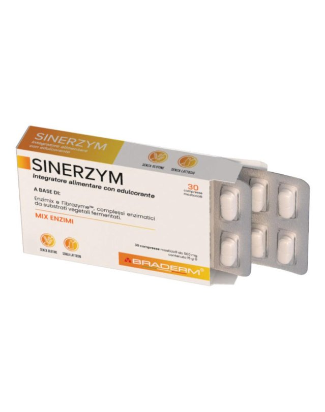 BRADERM SINERZYM 30CPR