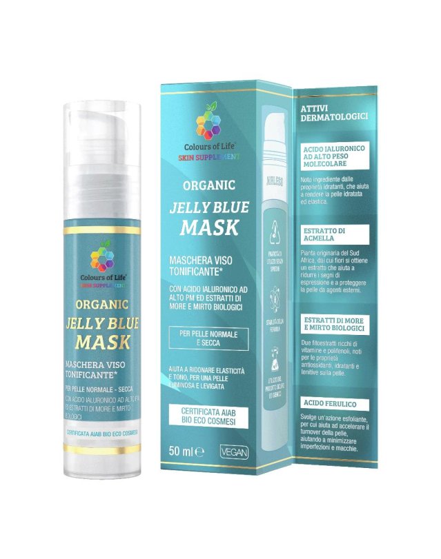 JELLY BLUE ORGANIC MASK 50ML JELLY BLUE ORGANIC MASK 50ML